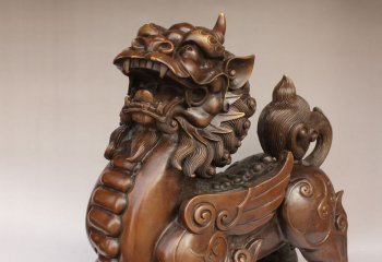 玻璃鋼白澤神獸，優(yōu)雅環(huán)保，守住你的夢