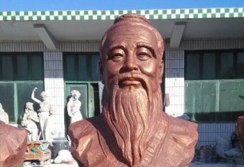 中國(guó)古代歷史名人雕塑——張衡頭像