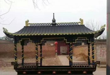 有求必應方形香爐銅雕-有求必應香爐銅雕寺廟方形香爐銅雕