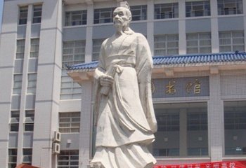 醫(yī)圣張仲景石雕-大理石古代醫(yī)學(xué)名人張仲景雕塑